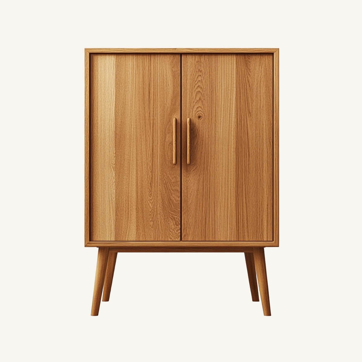 Natural Oak Side Table - Image 2